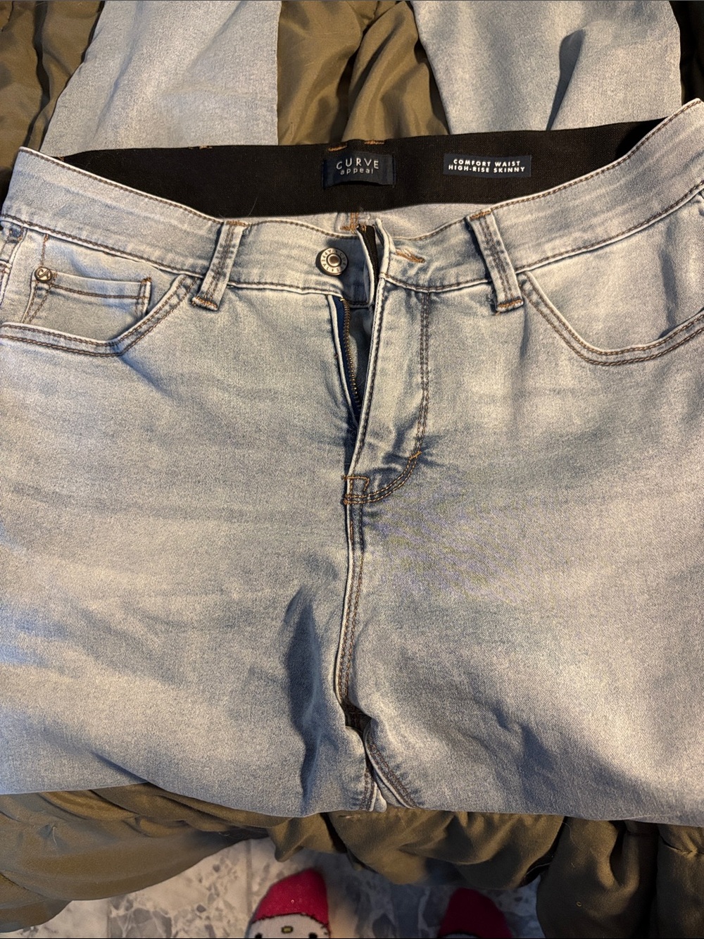 Lane Bryant Light Wash Skinny Jeans